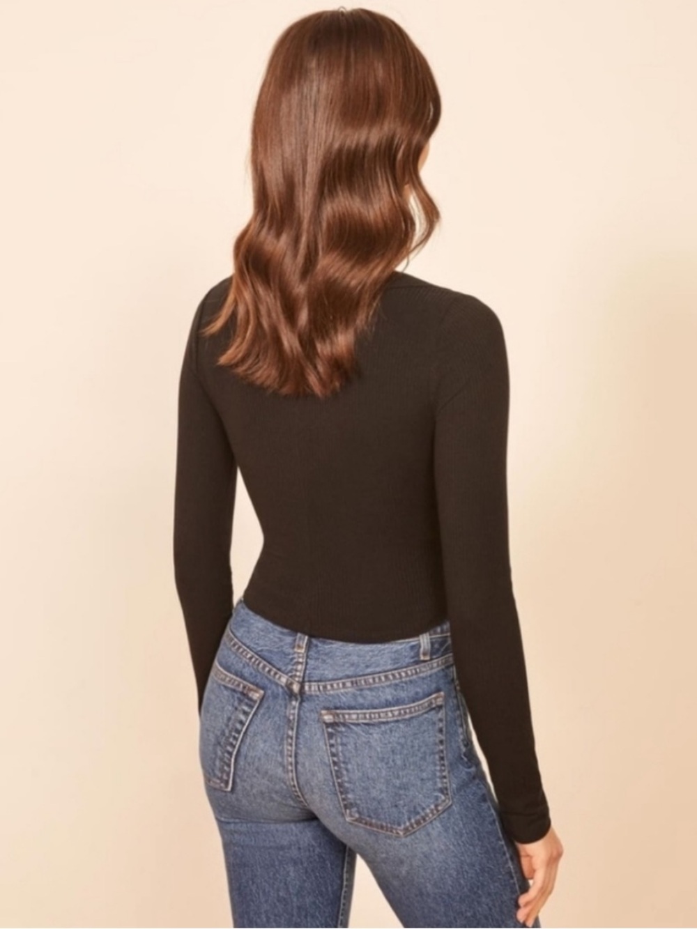 Reformation Paige Ribbed Top - Picture 3 of 4
